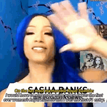 Sasha Banks Most Memorable Royal Rumble GIF - Sasha Banks Most Memorable Royal Rumble First Ever Womens Royal Rumble GIFs