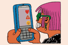 Emoji Texting GIF