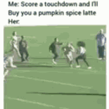 touchdown pumpkinspice