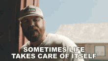 Sometimes Life Takes Care Of Itself Jordan Davis GIF - Sometimes Life Takes Care Of Itself Jordan Davis Part Of It Song GIFs
