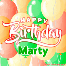 Happy Birthday Marty Marty GIF - Happy Birthday Marty Happy Birthday Marty GIFs
