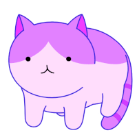 Rolling Cat Cat Rolling Sticker - Rolling Cat Cat Rolling Purple Stickers