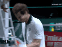 Andy Murray Murray GIF - Andy Murray Murray Hit Head GIFs