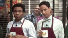 Community Troy And Abed In The Morning GIF - Community Troy And Abed In The Morning Donald Glover GIFs