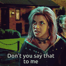 Dont You Say That To Me Tonks GIF - Dont You Say That To Me Tonks Harry Potter GIFs