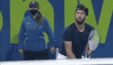 Nikoloz Basilashvili Backhand GIF - Nikoloz Basilashvili Backhand Tennis GIFs
