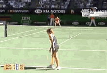 Patty Schnyder Tennis GIF - Patty Schnyder Tennis Serve GIFs