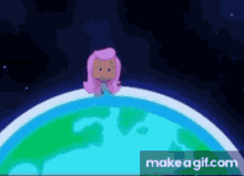 Uniqua And Molly In Space GIF - Uniqua And Molly In Space Backyardigans GIFs