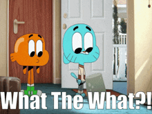 The Amazing World Of Gumball Gumball Watterson GIF - The Amazing World Of Gumball Gumball Watterson What The What GIFs