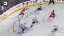 a hockey player with the number 15 on their jersey