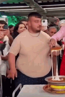 Fat Guy Dancing Fat Guy Pancakes GIF - Fat Guy Dancing Fat Guy Pancakes Dancing To Pancakes GIFs