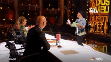 Look At The Camera Americas Got Talent GIF - Look At The Camera Americas Got Talent Agt GIFs