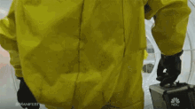Hazmat Yellow Suits GIF - Hazmat Yellow Suits Hazardous Material GIFs