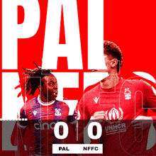 Crystal Palace F.C. Vs. Nottingham Forest F.C. First Half GIF - Soccer Epl English Premier League GIFs