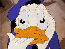 Donald Duck Anxious GIF - Donald Duck Anxious Anxiety GIFs