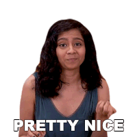 Pretty Nice Sasha Sticker - Pretty Nice Sasha Buzzfeed India Stickers
