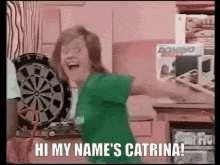 Hi My Names Catrina Excited GIF