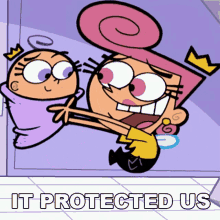 It Protected Us Wanda GIF - It Protected Us Wanda Poof GIFs