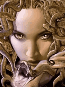 Medusa Snakes GIF - Medusa Snakes Sinister GIFs