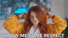 Show Me Some Respect Hoodie GIF - Show Me Some Respect Hoodie Onesie GIFs