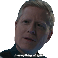Is Everything Alright Paul Stamets Sticker - Is Everything Alright Paul Stamets Star Trek Discovery Stickers