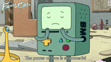 The Power Of Love Is So Powerful Bmo GIF - The Power Of Love Is So Powerful Bmo Adventure Time Fionna And Cake GIFs