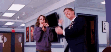 Yeah! - 30 Rock GIF - Kenneth Parcell Jack Mc Brayer Kenneth The Page GIFs
