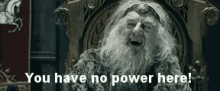 You Have No Power Here King Theodon GIF - You Have No Power Here King Theodon No Power Here GIFs