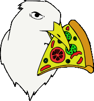 Seagull Pizza Stealing Debating Seagull Sticker - Seagull Pizza Stealing Debating Seagull Pizza Stickers