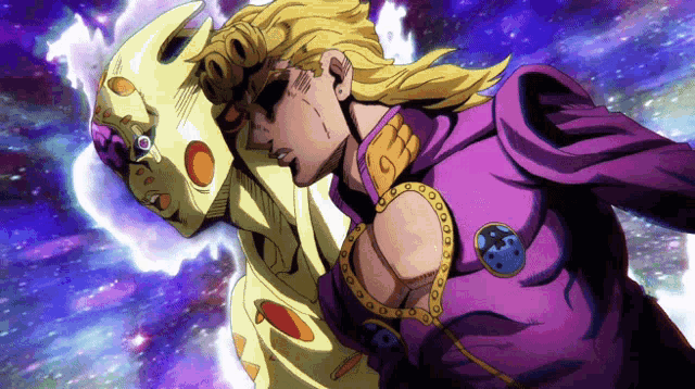 Gold Experience Dio Brando GIF - GoldExperience DioBrando GiornoGiovanna -  Discover & Share…