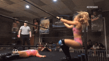 Brittnie Brooks Wrestling GIF - Brittnie Brooks Wrestling The Center Of Attention GIFs