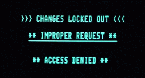 Access Denied GIF - Access Denied - Discover & Share GIFs