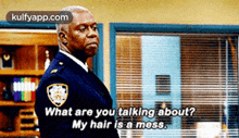What Are You Talking About?My Hair Is A Mess..Gif GIF