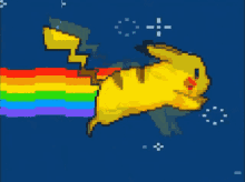 Rainbows Pikachu GIF - Rainbows Pikachu GIFs