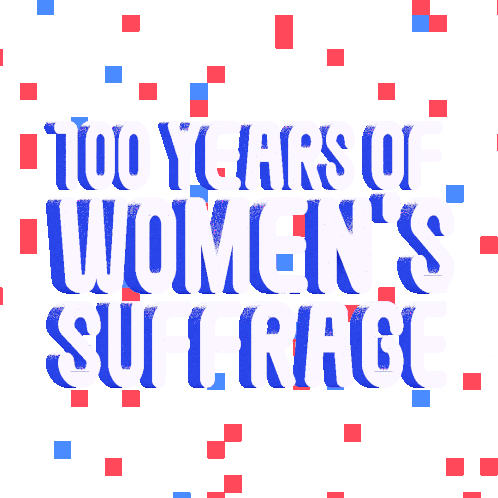 100years Of Womens Suffrage 19th Amendment Sticker - 100years Of Womens Suffrage Womens Suffrage 19th Amendment Stickers