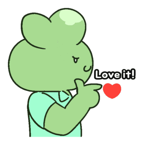 <3 Big Love Sticker - <3 Big Love Beating Heart Stickers