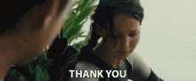Thank You Jennifer Lawrence GIF - Thank You Jennifer Lawrence Katniss Everdeen GIFs