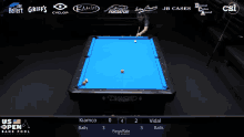 a pool table with the word diamond on the top