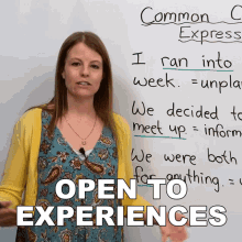 open to experiences emma learn english with emma