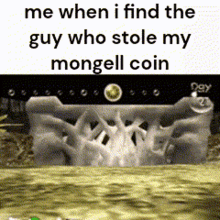 Pikmin Mongell Coin GIF - Pikmin Mongell Coin Mongell GIFs