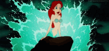 ariel the mermaid grand entrance appearance splash fail