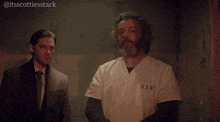 two men standing next to each other with the caption oh yeah this is a good place for a murder