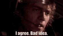 Bad Idea Anakin Skywalker GIF - Bad Idea Anakin Skywalker Hayden Christensen GIFs