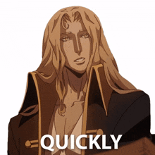 quickly alucard castlevania hurry up be fast