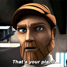 Star Wars Obi Wan Kenobi GIF - Star Wars Obi Wan Kenobi Thats Your Plan GIFs
