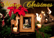 Christmas Fireplace GIF - Christmas Fireplace Xmas GIFs