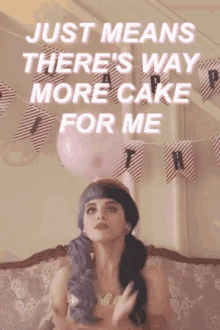 Cake Pity Party GIF - Cake Pity Party Melanie Martinez GIFs