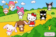 Hello Kitty Party Shopping GIF - Hello Kitty Party Shopping Sanrio GIFs