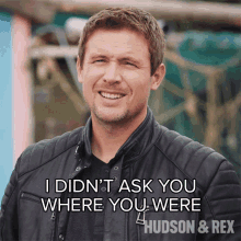 I Didnt Ask You Where You Were Charlie Hudson GIF - I Didnt Ask You Where You Were Charlie Hudson Hudson And Rex GIFs
