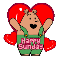 Happy Sunday Love Sticker - Happy Sunday Love Dance Stickers